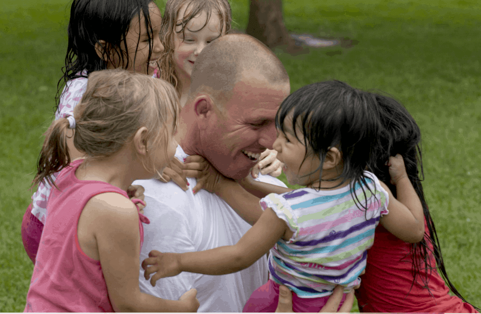 scott with children