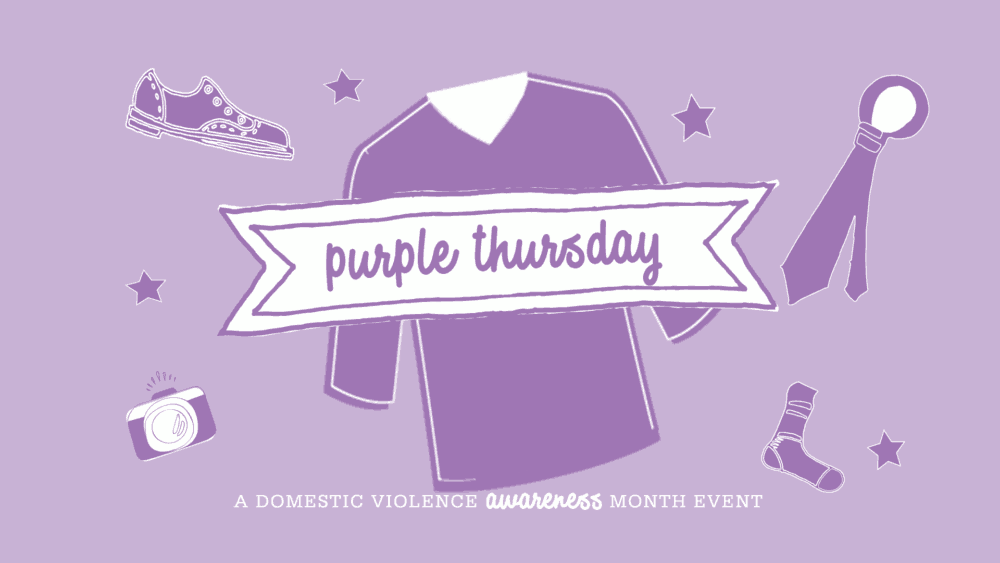 Purple Thursday A Domestic Violence Awareness Month Event GreenHouse17