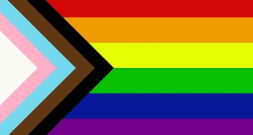 LGBTQ+ Progressive Pride Flag